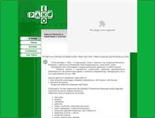 Tablet Screenshot of ekopakciche.pl